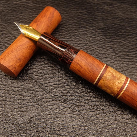 Segment basic fountain pen (bubinga) 14Knib