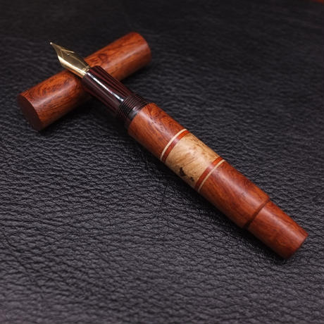 Segment basic fountain pen (bubinga) 14Knib