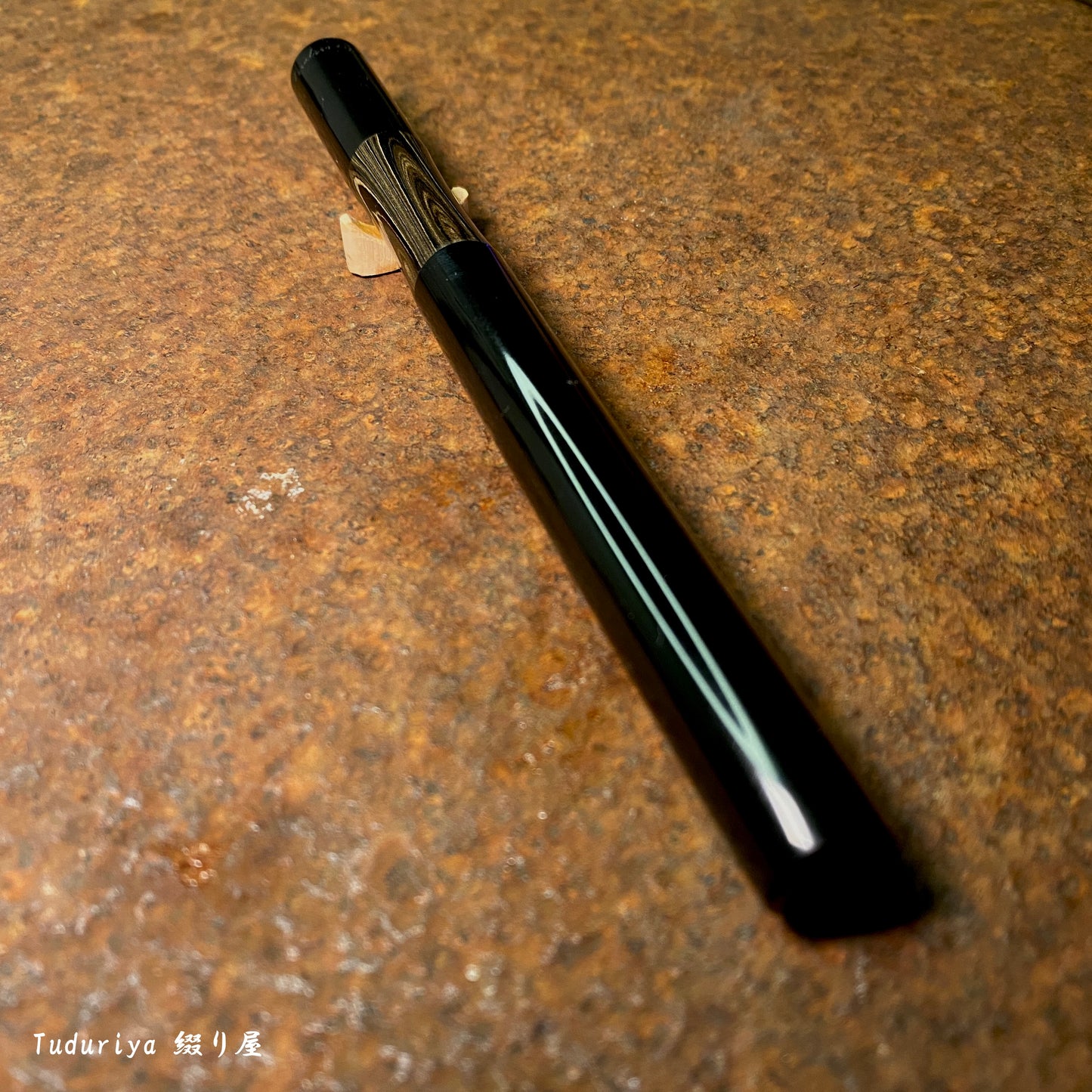 月夜 "moonlit" Black / Beige Wave