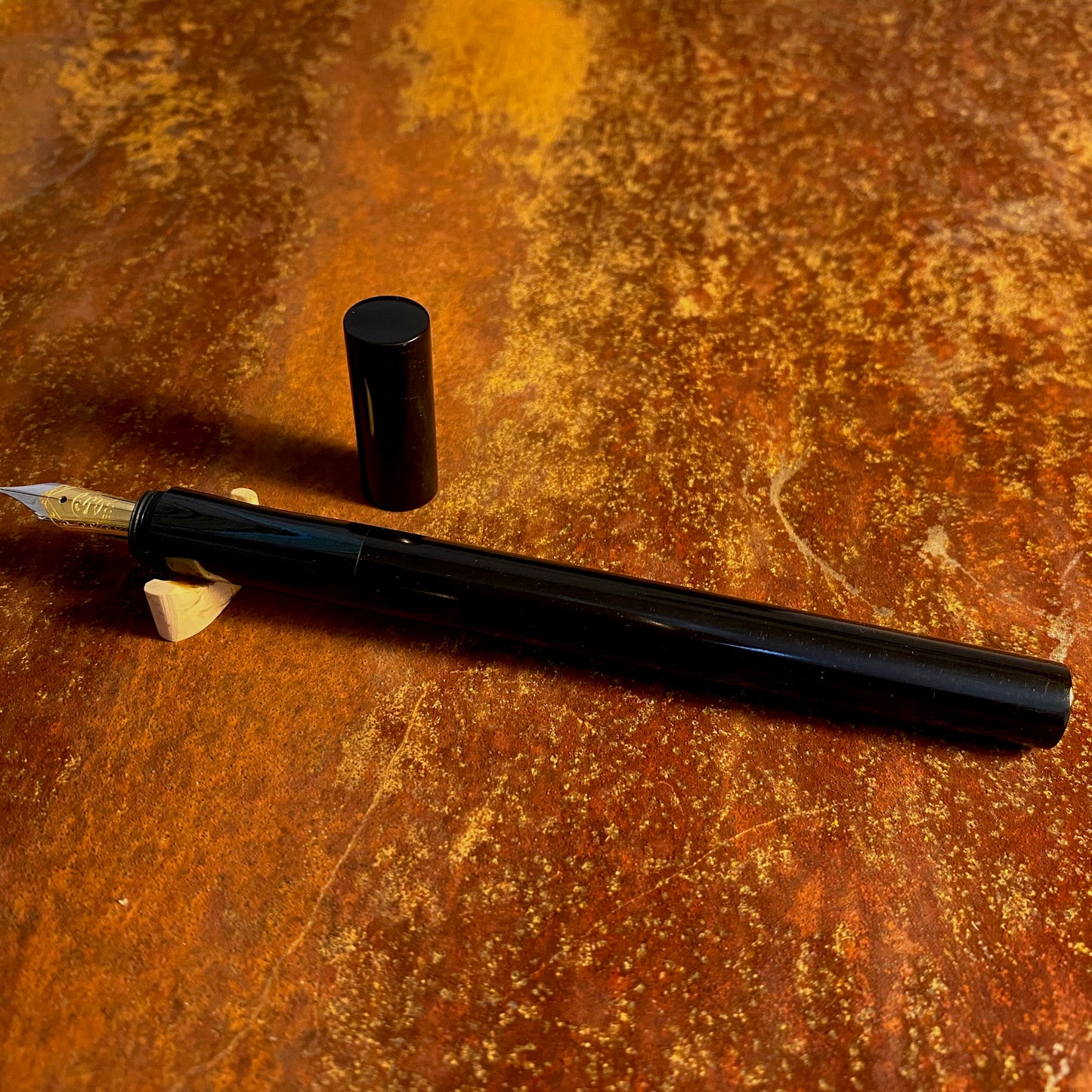 Gouttes (bleu/noir)