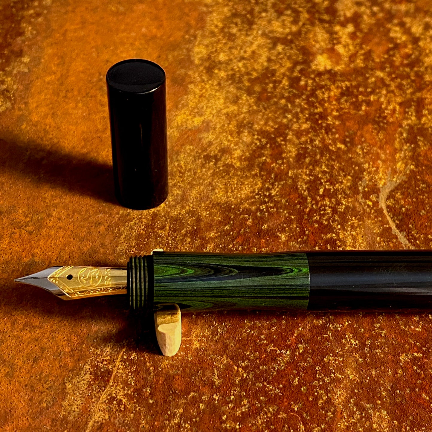 Drops (green/black) waves